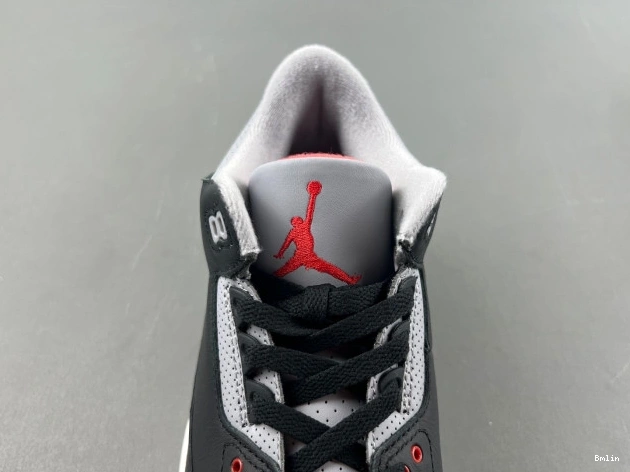 Bmlin Shoes Air Cement Jordan 3 Black DN3707-010 0809